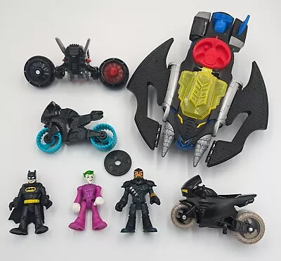 Imaginext DC Super Friends Action Figure And Vehicle Lot • $49.99