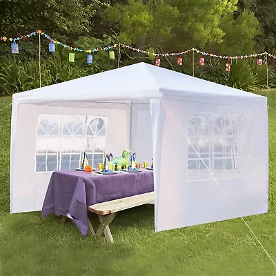 Heavy Duty Gazebo Marquee Canopy Outdoor Garden Party Wedding Waterproof Tent UK • £31.99