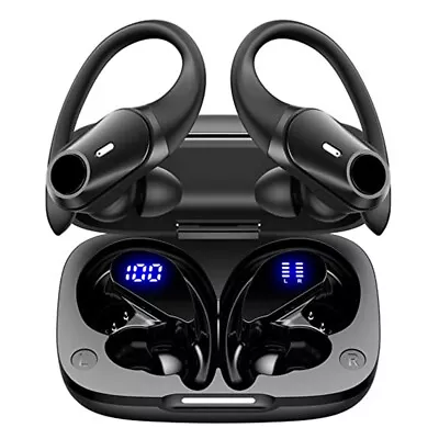 $34.09 • Buy Wireless TWS Ear Hook Earphones Bluetooth Headphone Sport Headset Earbuds T59