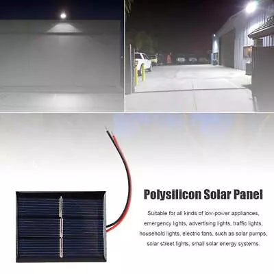 1.5V Solar Panel With Wire Mini Solar System DIY For Battery Charger (2pcs) • $8.02