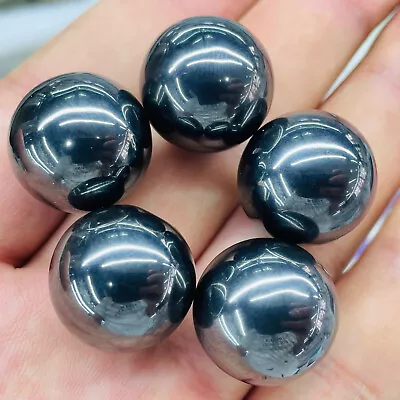 5pc Top! Natural Magnet Quartz Sphere Crystal Ball Healing 20mm • $15.12