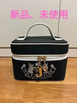 Juicy Couture Makeup Vanity Case NEW/UNUSED Black Cute Rare Y2K Shipping Fr JPN! • $156.03