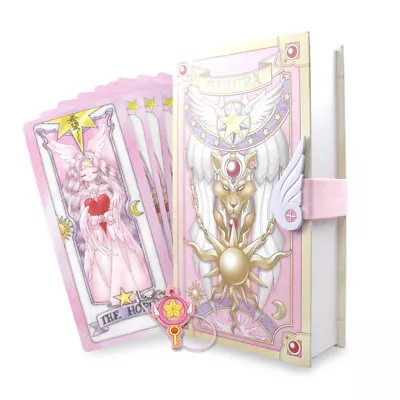 56 PCS Anime Card Captor Sakura Cards With Pink Clow Magic Book Set Prop Gift • $46.65