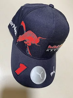 Max Verstappen Official 2022 Drivers Cap Puma Adjustable F1 Red Bull • $29