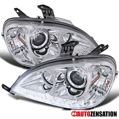 Fit 1998-2001 Benz W163 ML320 ML430 LED Strip Projector Headlights Lamps 99 00 • $192.99