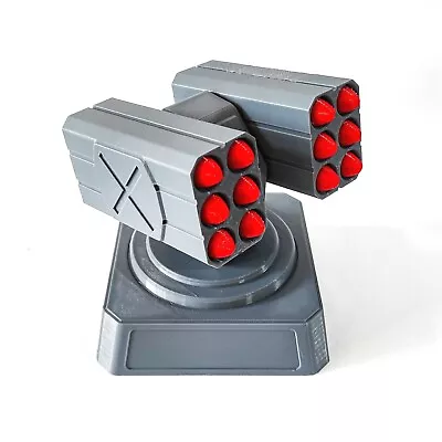 CUSTOM MISSILE TURRET For 3.75 Inch (1:18 Scale) Figure DIORAMA SCI FI GI J • $24.99