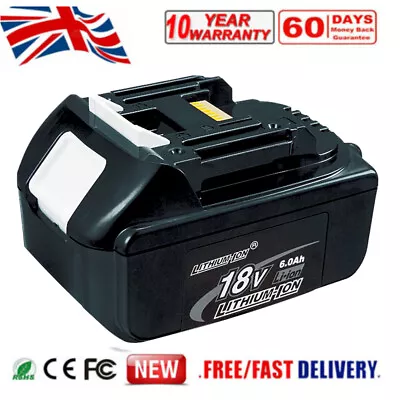£16.59 • Buy Genuine For Makita 18V 6.0Ah Li-Ion LXT Battery BL1860 6AH New Star Battery NEW