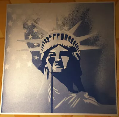 £150 • Buy Pure Evil - Americas Nightmare - Screenprint - Mint Condition - Blue
