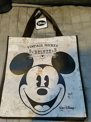 Disney Parks Reusable Tote Bag New With Tags Mickey Mouse • $10