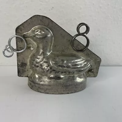 VTG Tin Metal Sitting Duck #2034 Candy Chocolate Mold 3.25  MORE MOLDS AVAILABLE • $48.97