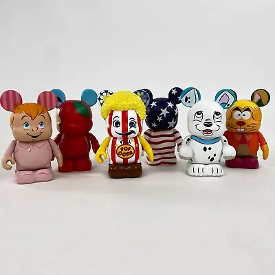 Lot Of 6 Disney Vinylmation Figures Mixed Characters And Series Disney • $24.99