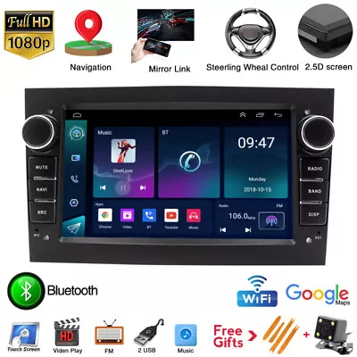 7  Android 10 Gps Sat Nav Car Radio Stereo For Vauxhall Corsa C/d Antara Astra H • $172.25