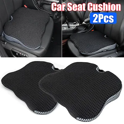 2 Pack Car Seat Cushion Memory Foam Thick Universal Office Home Driver Chair Mat • $51.85