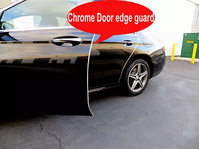 Fit 2002-2018 MAZDAmodels CHROME DOOR EDGE GUARD Protector Trim 4pcs Kit • $16.41