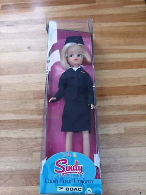 £30 • Buy Vintage Sindy BOAC Cabin Crew Uniform 1960s Replica