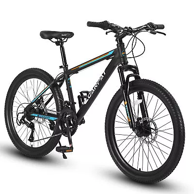 26  Mountain Bike 21 Speeds With Mechanical Disc Brakes Suspension MTB Bikes • $245.99