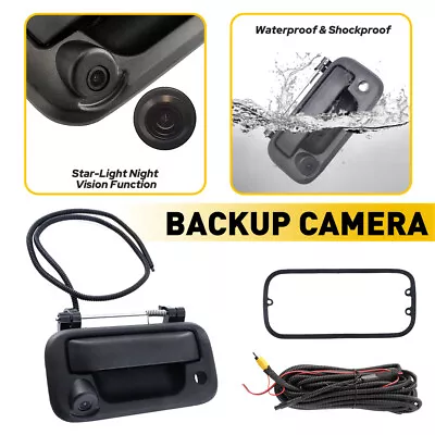 Tailgate Handle With Rear View Camera Backup Camera For Ford 2004-2014 F150 • $44.99