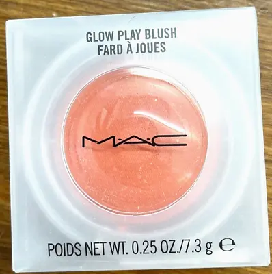 Genuine MAC Glow Play Blush - That's Peachy (light Peach) 7.3g / .25 Oz - NEW • $25.60