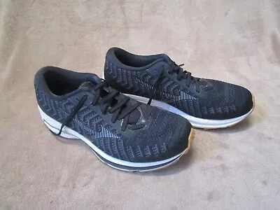 Mizuno Womens Wave Rider 24 Black Running Shoes Size 9.5 WaveKnit Sneakers • $17.49