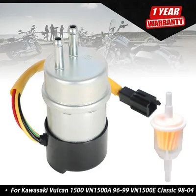 ✅Fuel Pump For Kawasaki Vulcan 1500 VN1500A 1996-1999 VN1500E Classic 1998-2004 • $23.77