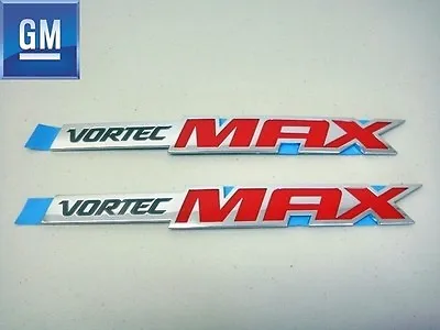 CHEVY SILVERADO GMC SIERRA 2006 - 2009 TRUCK PICk UP DOOR VORTEC MAX EMBLEMS SET • $88.99