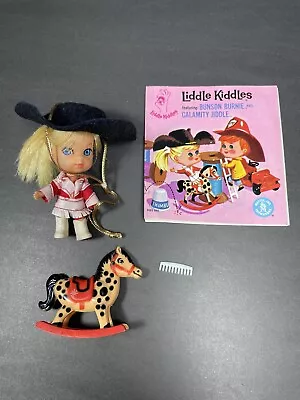 Vintage Mattel Liddle Kiddle Calamity Jiddle #3506 Complete With Komic Booklet • $75