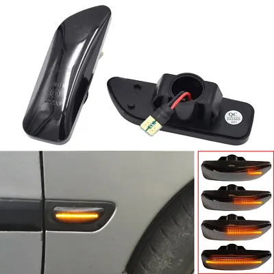 Left & Right LED Dynamic Side Marker Light For Volvo S60 S80 V70 XC70 XC90 MK1 • $17.99