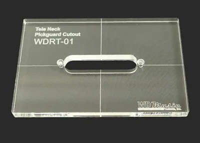 Guitar Pickup Routing Template • Telecaster Neck Pickup Pickguard Cutout Tele • $45