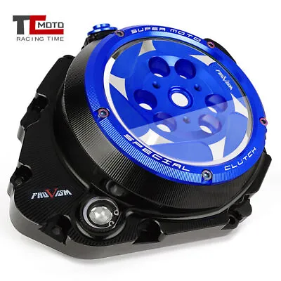 For SUZUKI 2018-21 GSXS1000 GSXS1000F GSXS 1000 1000F Racing Clear Clutch Cover • $372.88