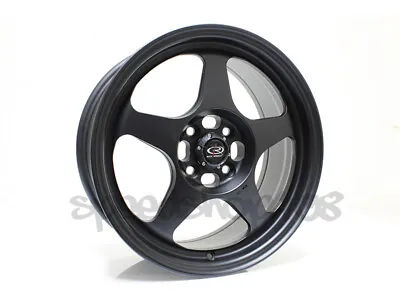 Rota Slipstream Wheels Satin Black 16X7 +40 4X100 67.1 DC EG Integra Civic Rims • $715