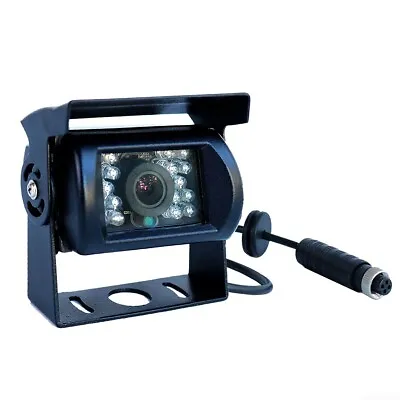 4 PIN Heavy Duty CCD Backup Camera 18 IR Night Vision PAL 600TVL For Truck Bus • $16