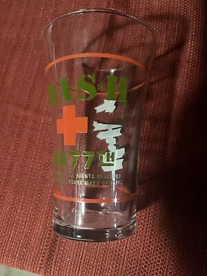 Mash 4077th Drinking Glass / 1983 / M*A*S*H* / Soda Tea Beer Gift Vintage • $49