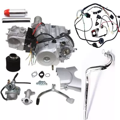 125cc Semi Auto Engine Motor 3-Speed + Reverse 110CC ATV Quad Go Kart ATC70 90cc • $469.13