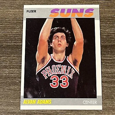 Alvan Adams 1987 Phoenix Suns 87-88 Fleer Basketball Nba #2 Of 132 Pack Fresh • $1.02