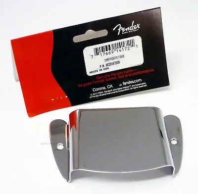 Genuine Fender '51 Precision P Bass Pickup Cover Plate - Chrome • $22.90