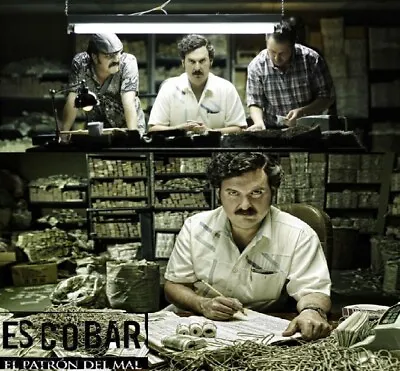 Pablo Escobar/el Patron Del Mal/dvd/15/cap/73/serie/completa/documetal/incluido • $25