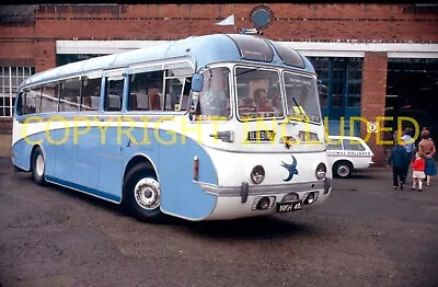 35mm Slide Bluebird Hull Leyland Royal Tiger / Plaxton NKH 46 • £2