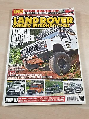 Land Rover Owner International Magazine Sep 2011 Issue 10 Td5 Defender 110 • £0.99