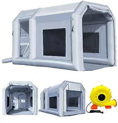 TKLoop 13x8.2x8.2Ft Inflatable Paint Booth Tent For Car Workstation • $299.99