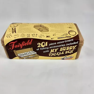 Fairfield 201 Piece Fishing Accesories My Buddy Tackle Box Vintage New • $22.05