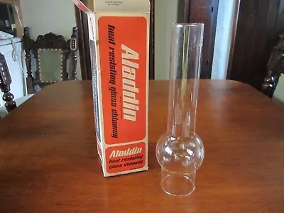Vintage Aladdin Oil Lamp Glass Chimney 12  Made In USA • £14