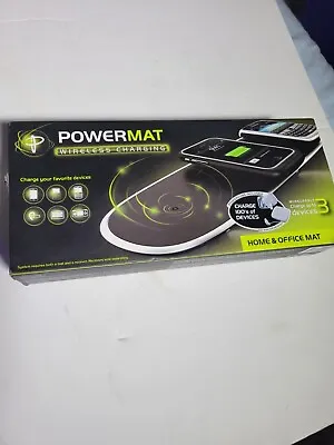 Powermat Wireless Charging System 3 Device Home & Office Mat And PowerCube • $9.99