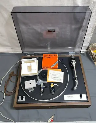 Vintage TURNTABLE New Belt PIONEER PL-12 Japan Audio Technica VM3 Cartridge • $209.99