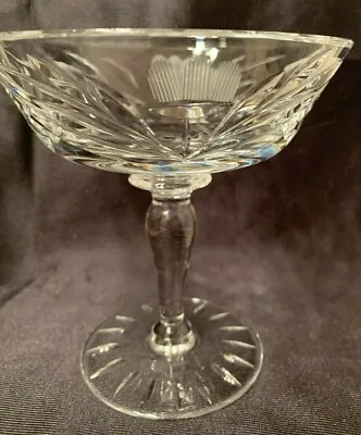Vintage Lenox Crystal   Pedestal Candy Dish Made In Czech Republic • $29.90