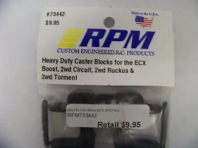 RPM 73442 HD CASTER BLOCKS For  2WD ECX BOOSTRUCKUSCIRCUITTORMENT • $7.95
