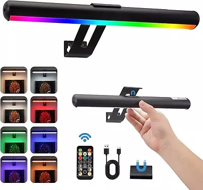 Wireless LED Picture Light Painting Display Lamp Battery Powered With Remote • $34.99