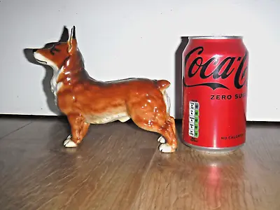 Large Goebel Dog Figure ~ Corgi ~ CH 619 ~ C.1970's ~ Gloss ~ Excellent • £29.99