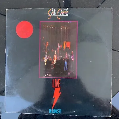 Sad Cafe LIVE IN CONCERT 1980 2 X 12  LPs  SAD CAFE • £7.99
