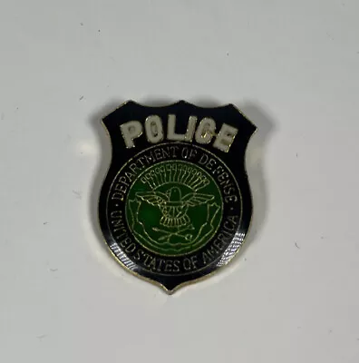 £4.99 • Buy Police USA Department Of Defense Obsolete Vintage Lapel Pin Badge