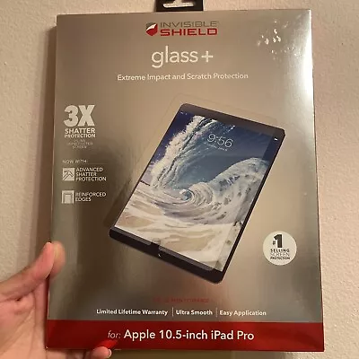 ZAGG Invisible Shield Glass + Screen Protector For Apple 10.5 Inch IPad Pro  • $8.95